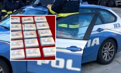 Polizia stradale - Camion cocaina