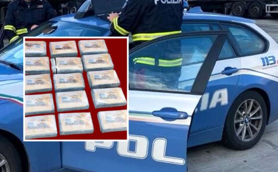 Polizia stradale - Camion cocaina
