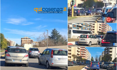 Rende Via Kennedy traffico