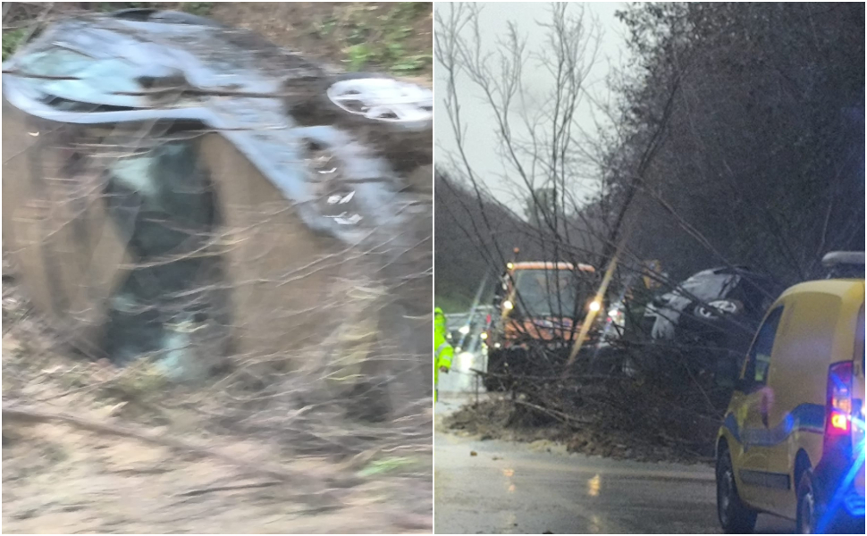 Frane, smottamenti e cedimenti. Viabilità in ginocchio nel Cosentino, diverse strade provinciali danneggiate 57 Statale 107 Rovito