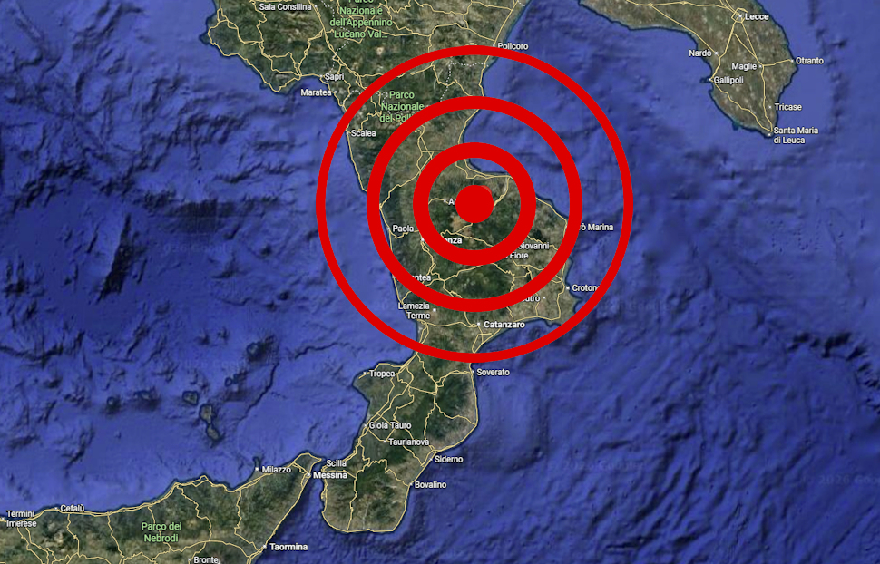 Scossa di terremoto in provincia di Cosenza. Epicentro a Longobucco, magnitudo 2.6 51 Terremoto Longobucco