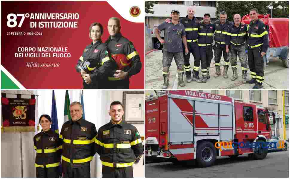 I Vigili del Fuoco celebrano la loro storia, anche a Cosenza la giornata del Corpo 51 Vigili del Fuoco