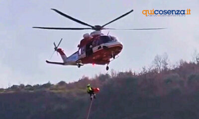 Vigili del fuoco evacuazione elicottero