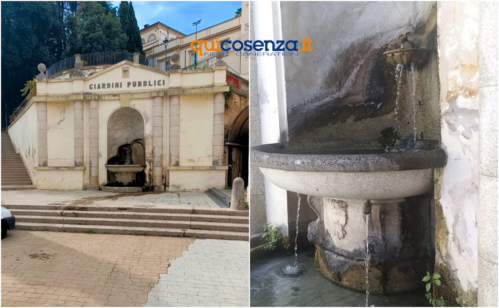 Villa vecchia Cosenza ingresso monumentale