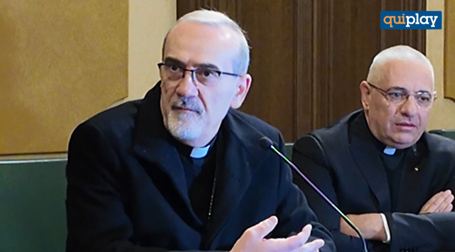 Il Cardinale Pizzaballa a Cosenza, appello per Gaza e omaggio alla Madonna del Pilerio