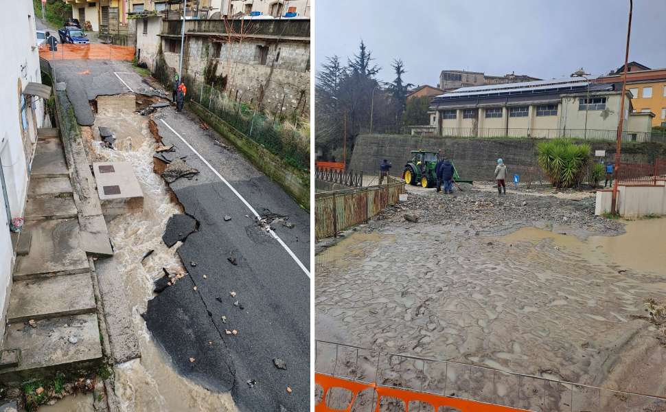 Il dramma dei piccoli centri del Cosentino: Carpanzano, Scigliano e Grimaldi tra frane e isolamento 54 grimaldi maltempo