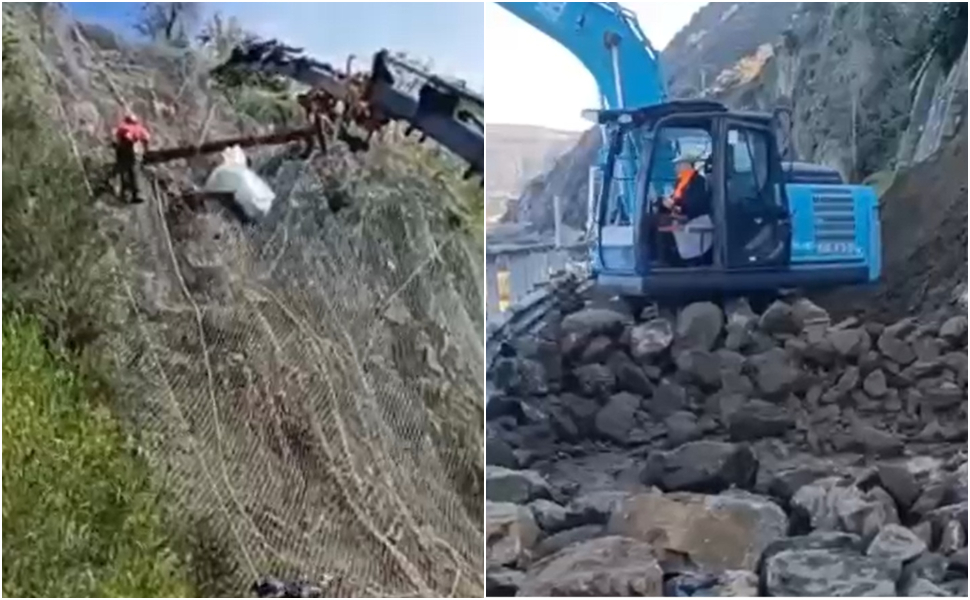 Statale 18 Tirrena Inferiore, avanzano i lavori di messa in sicurezza dopo il maltempo 238 lavori anas statale 18 01