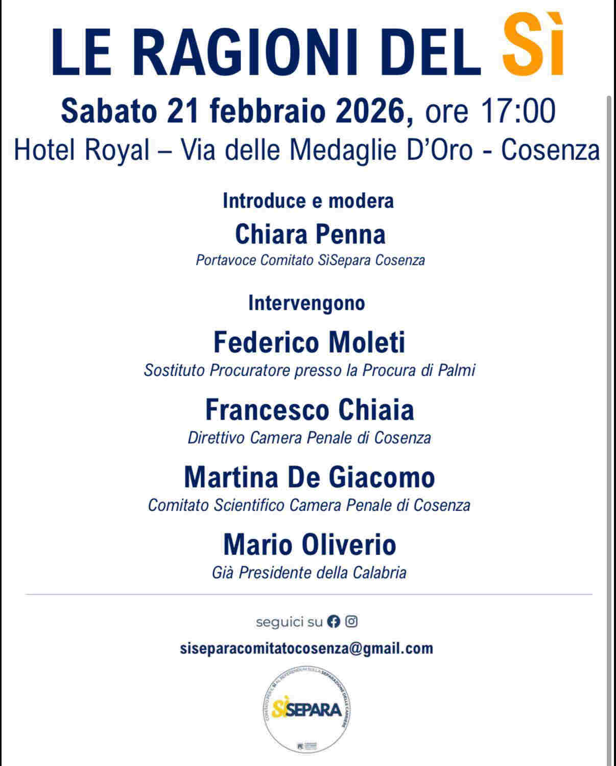 le ragioni del Si referendum sulla giustizia