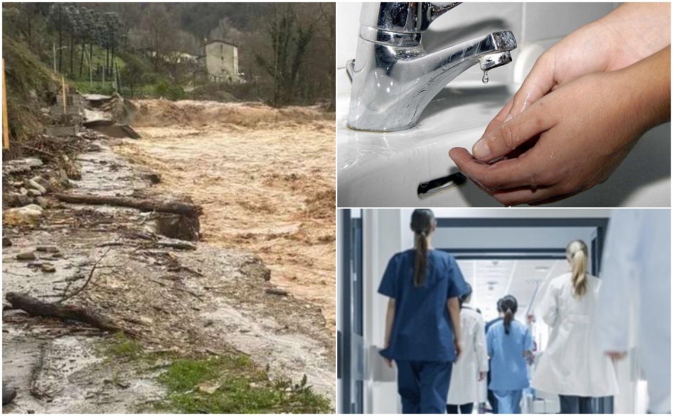 maltempo acqua sanità la base ponte