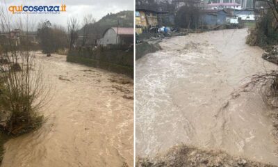 maltempo fiume molino irto cosenza