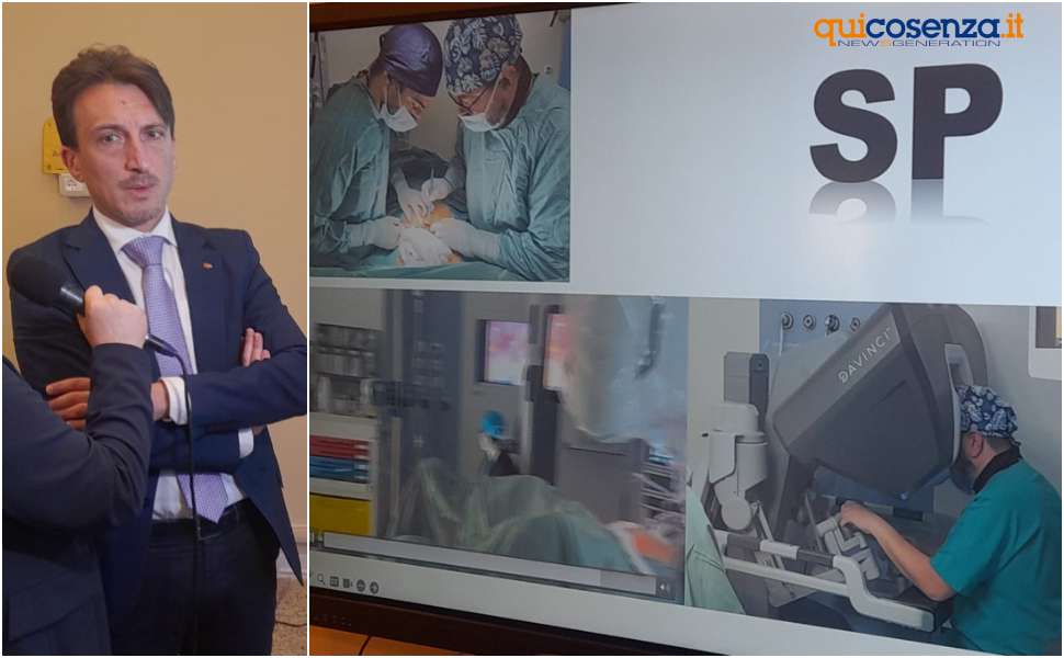 Unical e ospedale Annunziata: 2 nuovi sistemi robotici con IA potenziano il parco tecnologico 52 broncoscopio robotico rettore greco annunziata unical