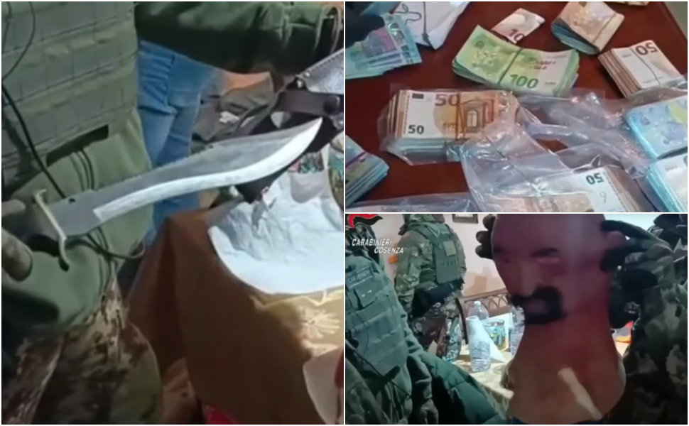 scornaienchi cetraro contanti droga armi