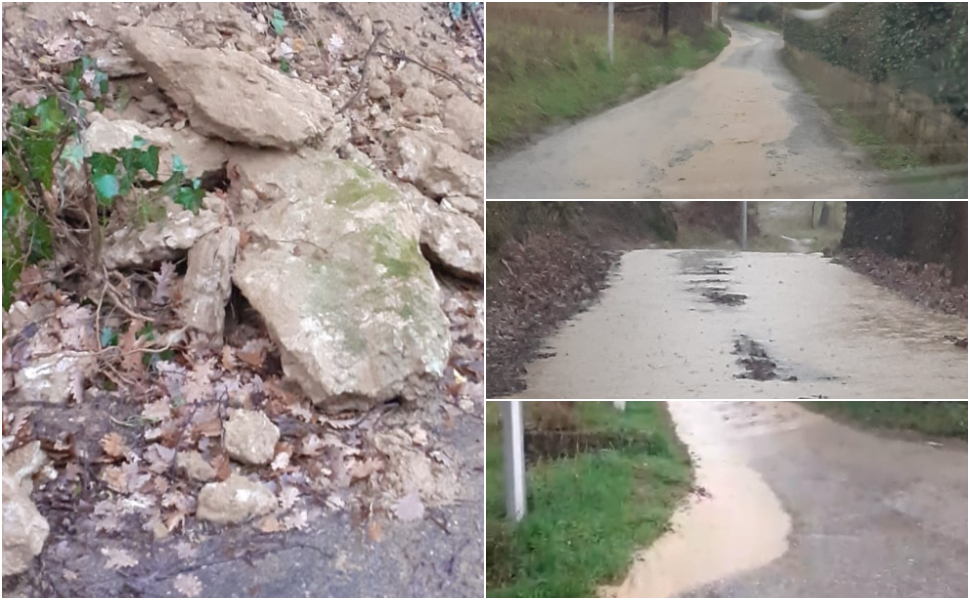 Pioggia a Cosenza, strade allagate e smottamenti: scatta l’allarme in Contrada Tenimento 51 strade-allagate-cosenza_maltempo