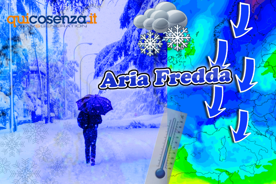 Primavera ai box. Altra fase invernale con gelo artico in arrivo: pioggia, freddo e neve anche in Calabria 51 Aria gelida Norvegia meteo Cosenza