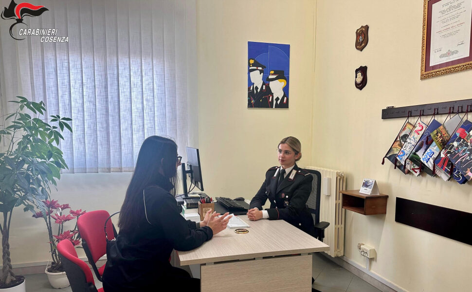 Carabinieri Cosenza codice Rosa