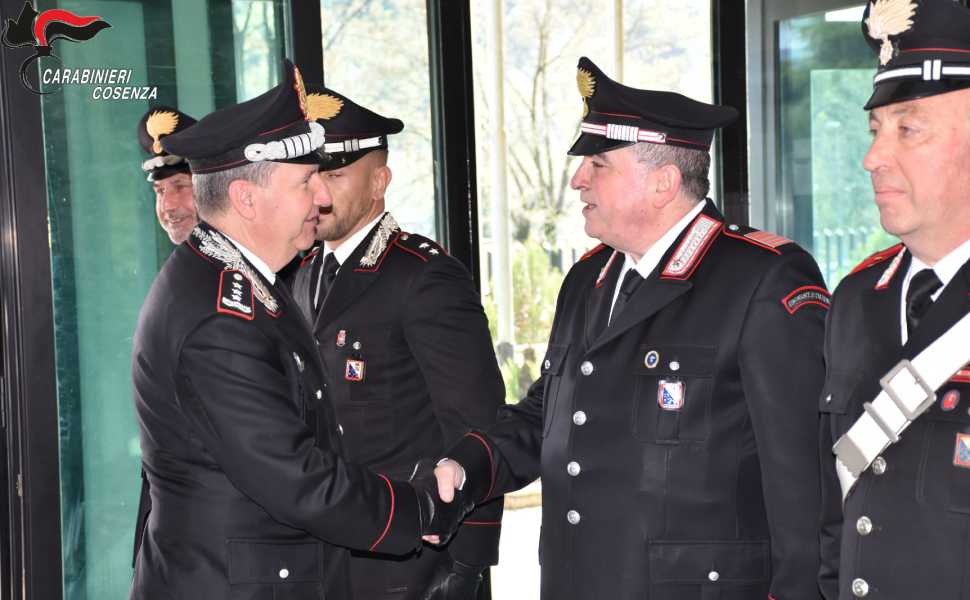 Comandante Interregionale Carabinieri Culqualber Claudio Domizi