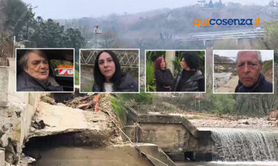 Cosenza esondazione Torrente Iassa famiglie sfollate