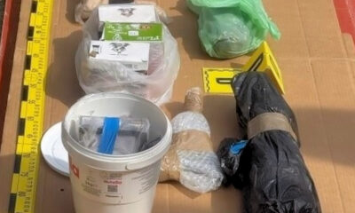 Un arsenale clandestino e un chilo di cocaina sotto terra
