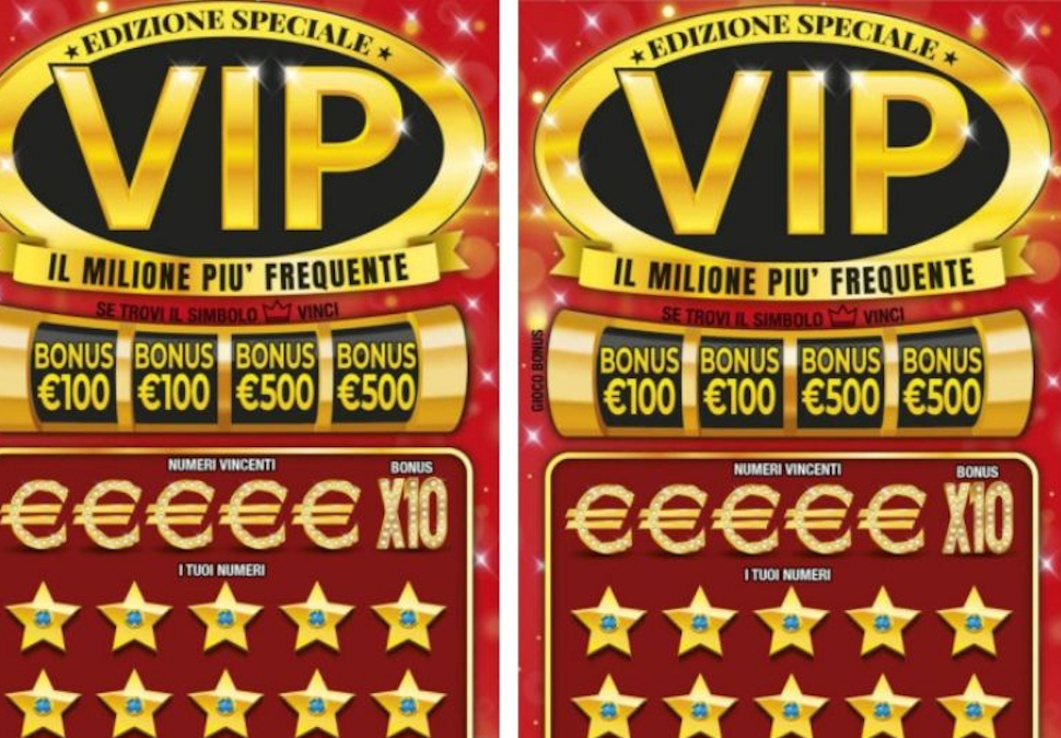 Edizione speciale Vip Gratta e vinci