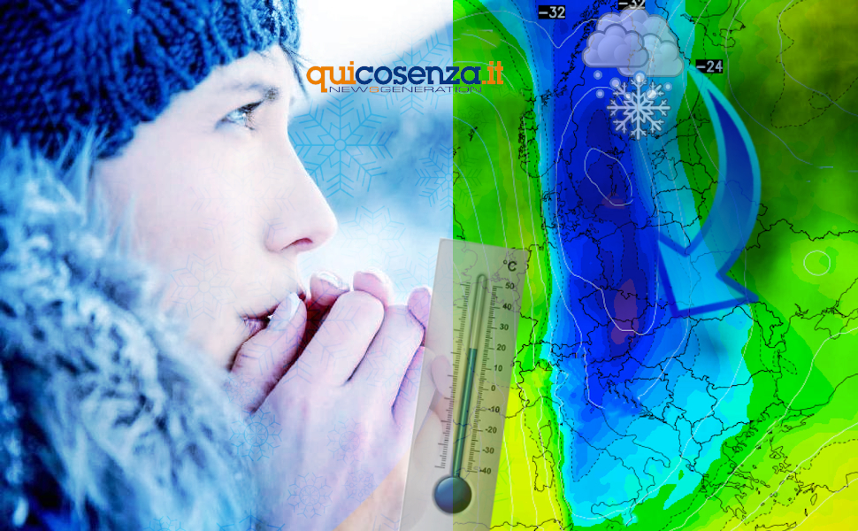 Freddo e neve Calabria Martedì 31 marzo 2026
