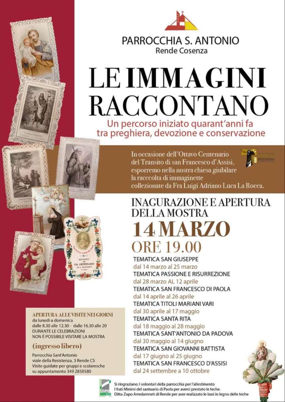 Le immagini raccontano mostra Rende