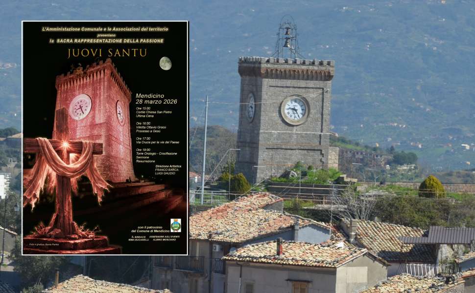 A Mendicino torna il “Juovi Santu”: un'emozionante rappresentazione della Resurrezione 51 Mendicino - Jouvi Santu 02