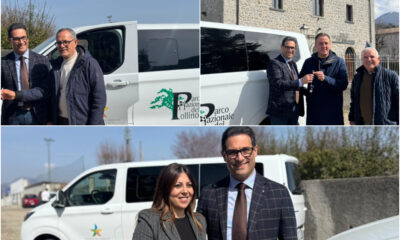 Minivan elettrici Parco nazionale del Pollino