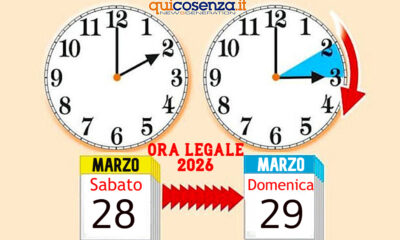 Ora Legale 2026 Marzo
