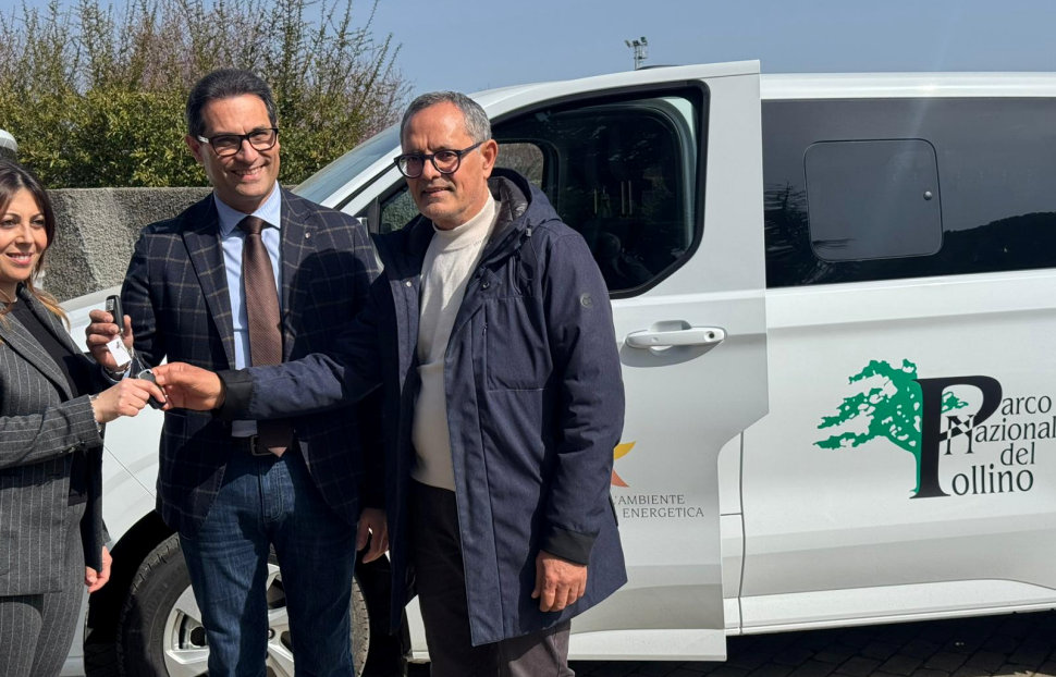 Parco del pollino mezzi ecologici miniva