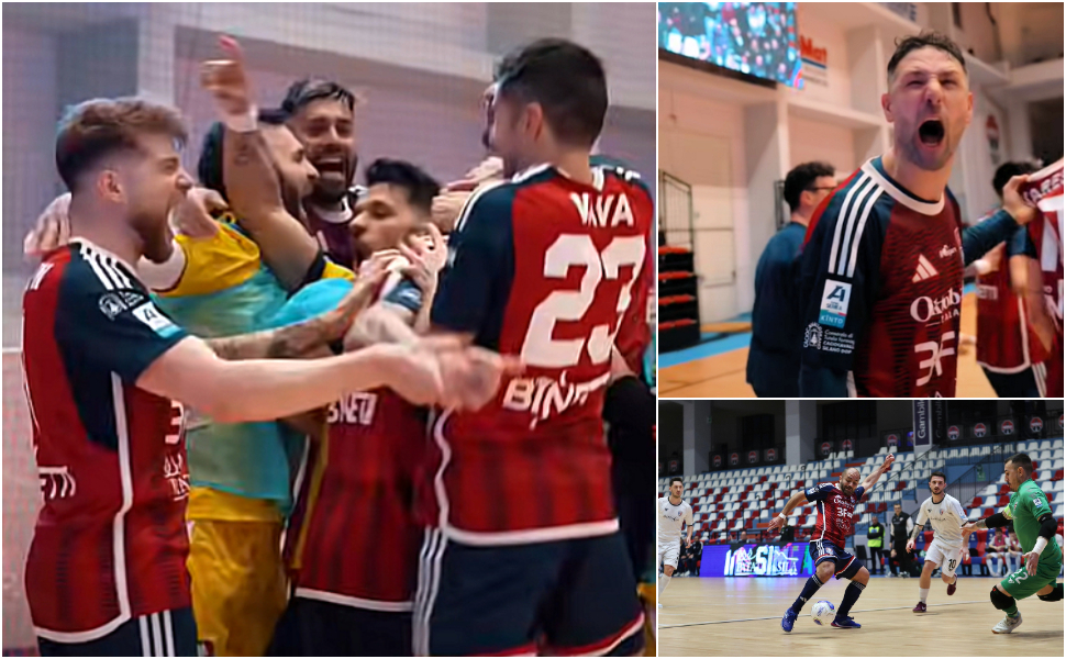 Cuore Pirossigeno Cosenza: vittoria a fil di sirena. Abbattuto il muro Pomezia all'ultimo respiro (2-1) 51 Pirossigeno Cosenza Futsal pomezia