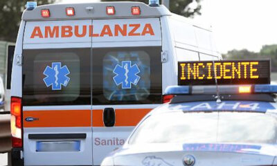 Polizia e ambulanza soccorso incidenti