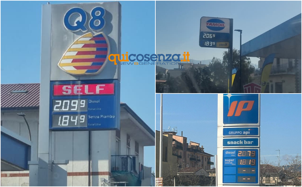 Prezzi Carburanti Cosenza Rende