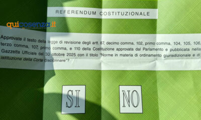 Referendum Costituzionale giustizia