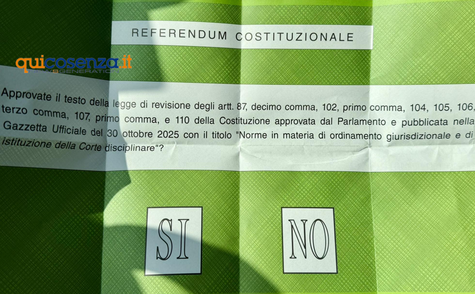 Referendum Costituzionale giustizia