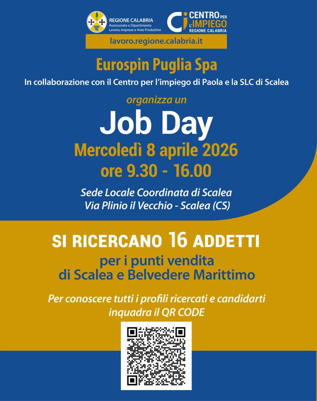 Regione Calabria Eurospin