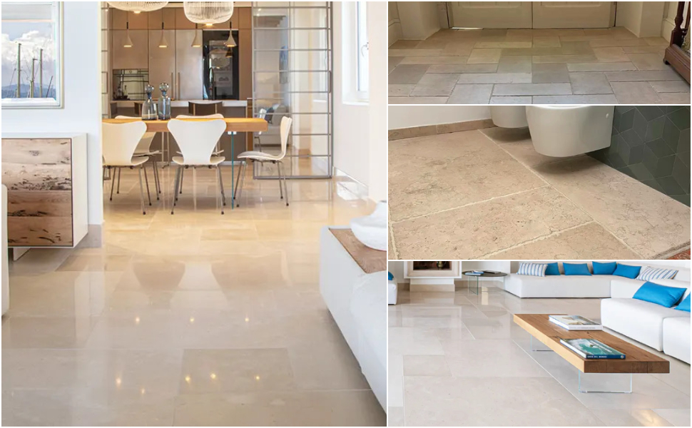 Ristrutturare casa - marmo biancone Trani