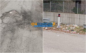 San Giovanni in Fiore: tra voragini e crateri, la strada di Cuturelle è un disastro. «Da decenni nessun intervento» 55 San Giovanni In fiore via Cuturelle_03