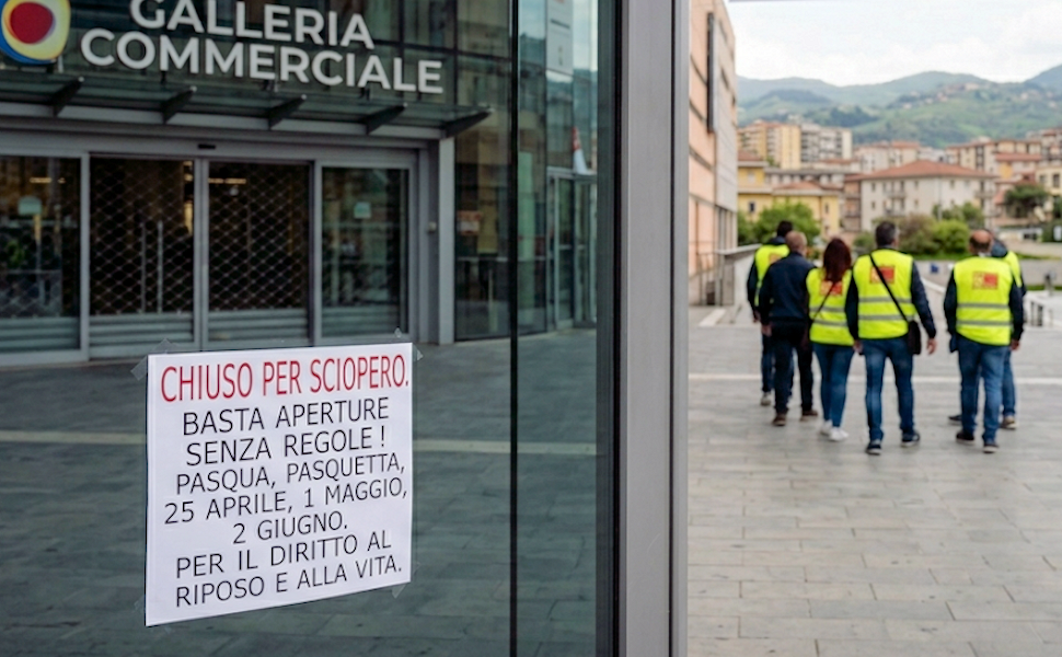 sciopero del commercio