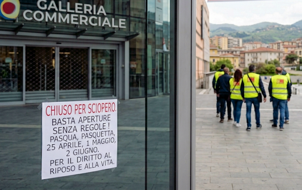 sciopero del commercio