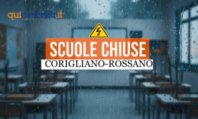Scuole Chiuse Corigliano Rossano