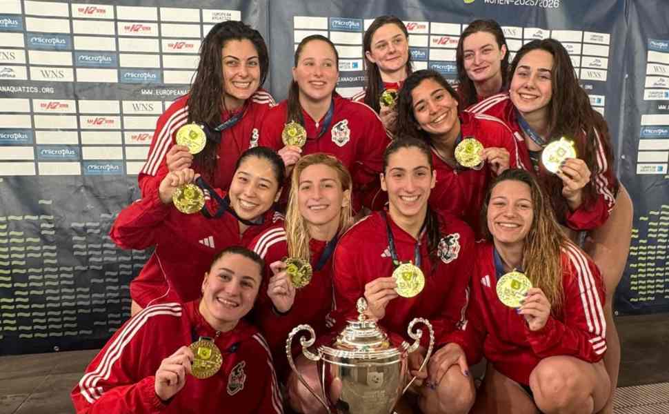 La Smile Cosenza Pallanuoto scrive la storia: è campione d’Europa, vinta la Conference Cup 52 Smile Cosenza Pallanuoto