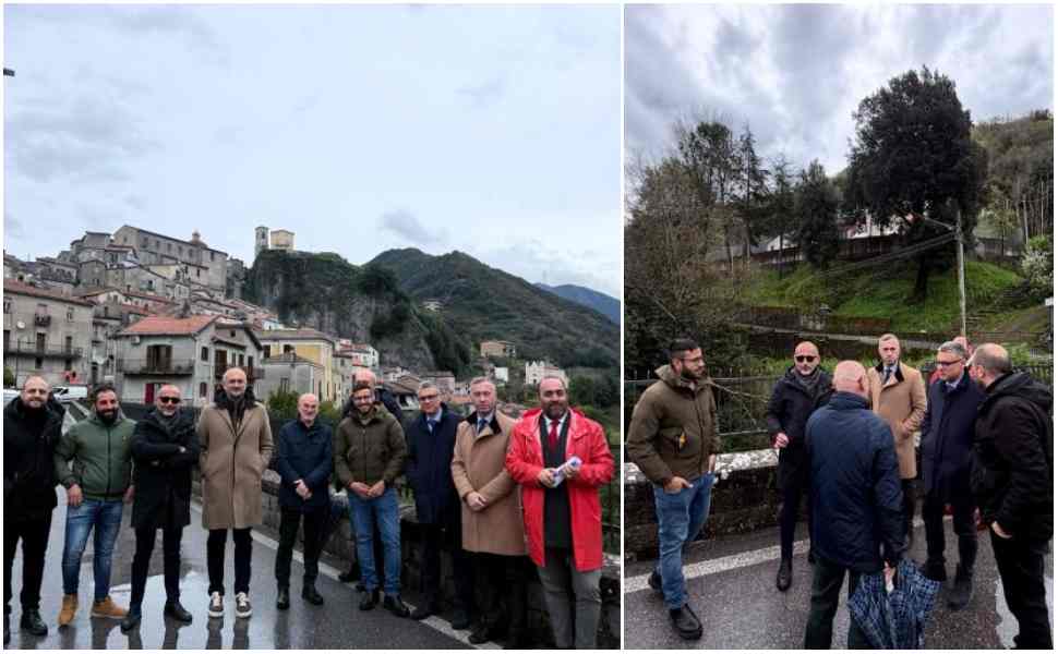 Sopralluogo operativo di Faragalli lungo la Mormanno-Scalea: «Urge sbloccare i fondi» 52 Sopralluogo Mormanno Scalea Faragalli 2