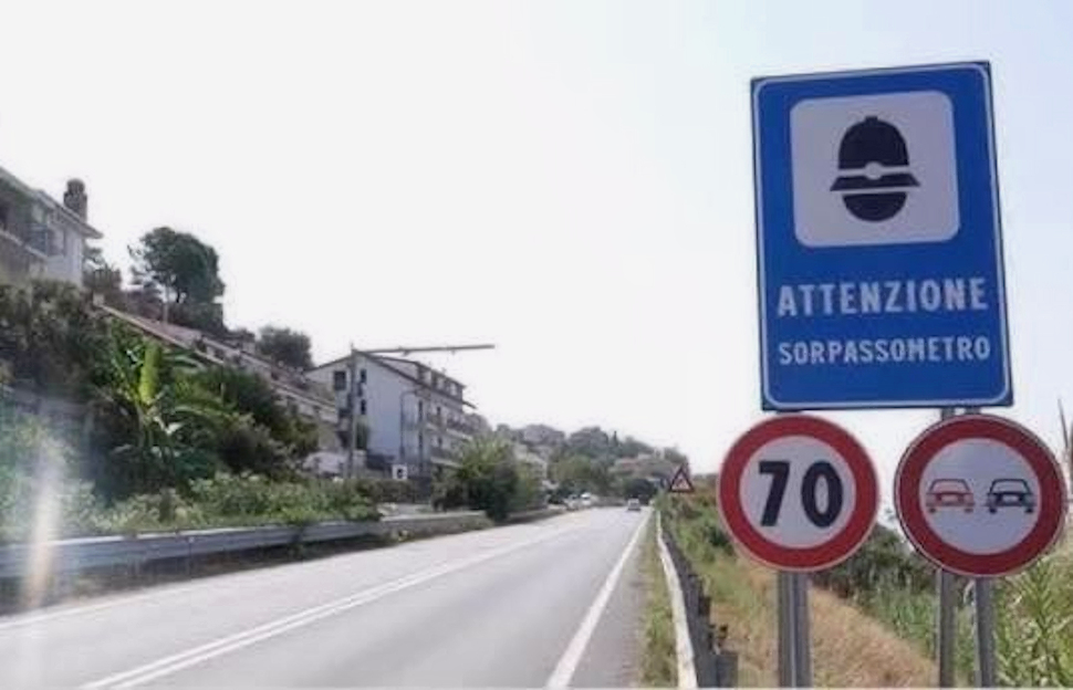 Sorpassometro SV3 ad Acquappesa regolare: il Ministero conferma la legittimità del dispositivo 51 Sorapssometro Acquappesa