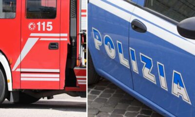 Vigili del fuoco e polizia