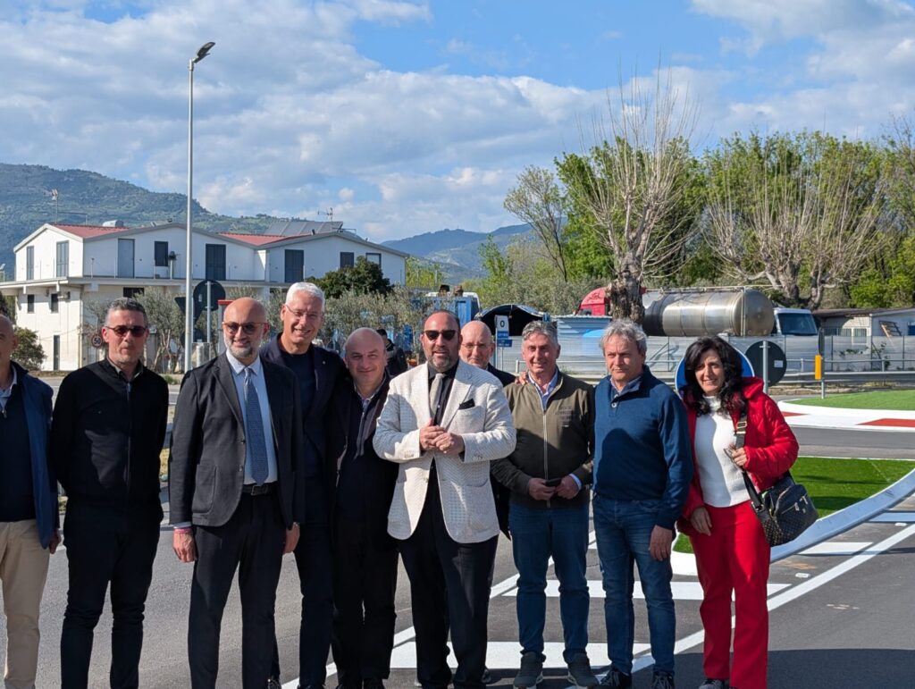 Addio incrocio pericoloso: a Villapiana arriva la nuova rotatoria sulla provinciale 52 Villapiana 5
