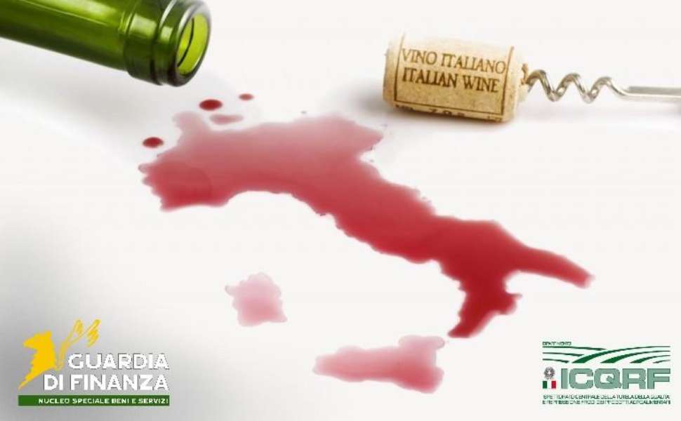 Vino falso ICQRF Guardia finanza 02