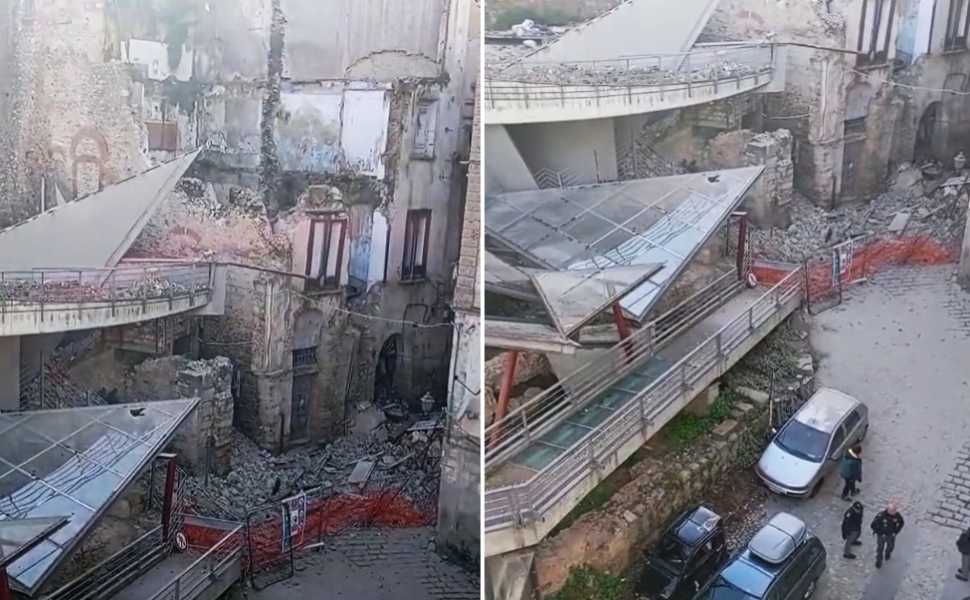 Crollo a Cosenza vecchia, il Comitato Piazza Spirito Santo «risultato di decenni di abbandono» 52 crollo comitato piazza spirito santo cosenza centro storico