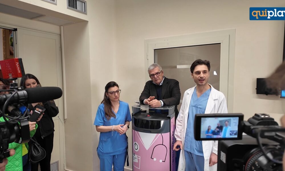 All’Annunziata arrivano i robot OSS: l’ospedale di Cosenza primo in Italia