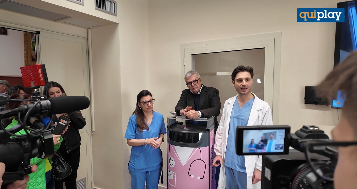 All’Annunziata arrivano i robot OSS: l’ospedale di Cosenza primo in Italia