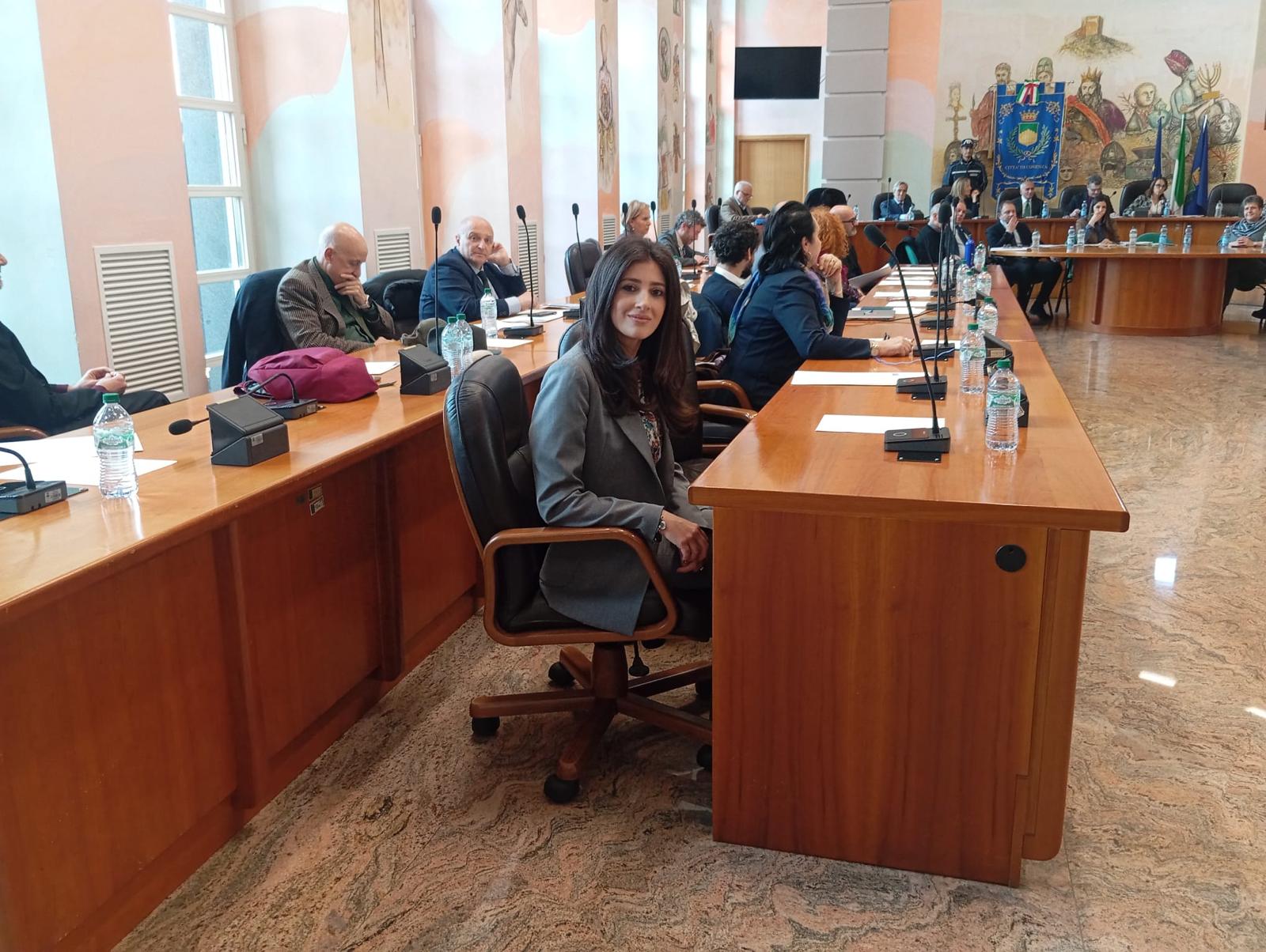 la neo consigliera Gaetana Corato